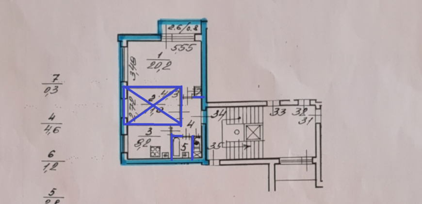 Сдается в аренду 1 к.кв. 36,7м2 на 7эт, ул. Карпинского, д.34, к.2.